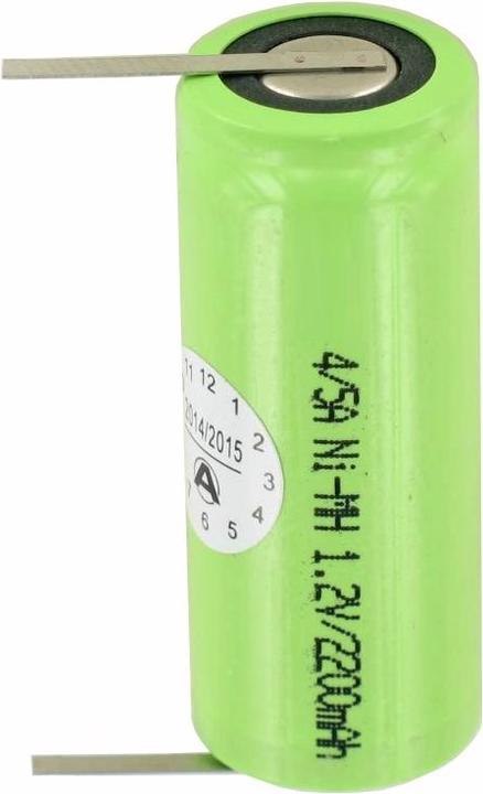 Image du produit Braun Batterie 4/5A, 43x17mm pour Oral-B Triumph Serie (veuillez vérifier les dimensions 43x17mm) (1 pcs, 4/5 A, 2150 mAh)