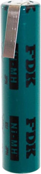 Image du produit FDK Accu Sanyo HR-AAAU Accu NiMH Micro AAA Flattop avec languette à souder en forme de Z (AAA, 730 mAh)