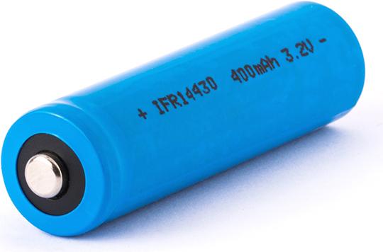 Produktbild AccuCell IFR 14430 - LiFePo4 Akku (Button Top) ungeschützt (1 Stk., 14430, 400 mAh)