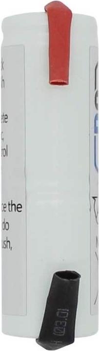 Image du produit Oral-B Batterie L1x2 GP110AFH avec étiquettes à souder Forme en U 10mm protrusion convenant à Sonic (1 pcs, 1100 mAh)