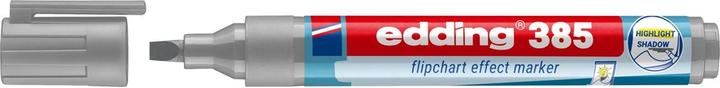 Edding 385 - Flipchartmarker (Silbergrau, 5 mm, 1 x)