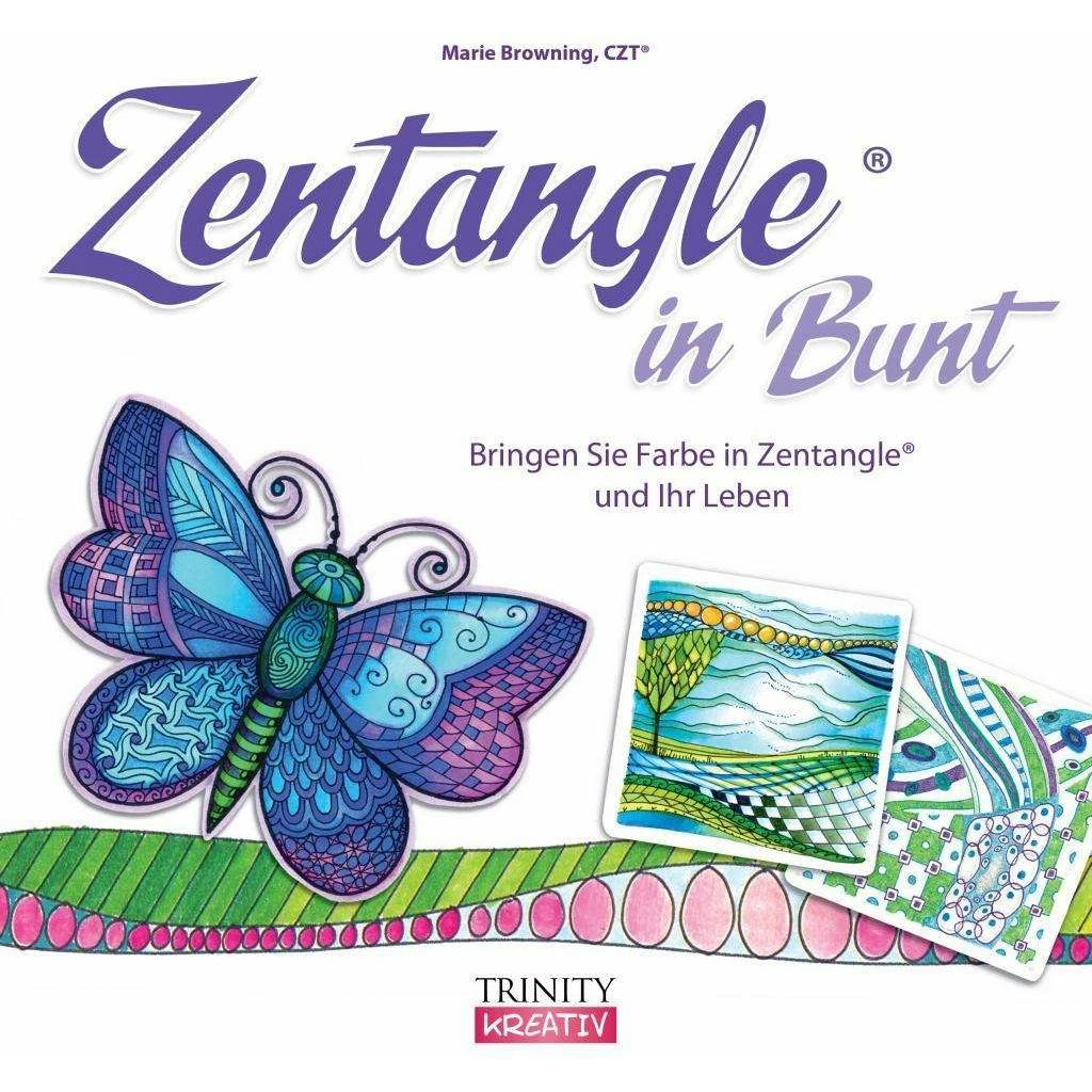 Thumbnail - Zentangle in Bunt, Fachbücher von Marie Browning