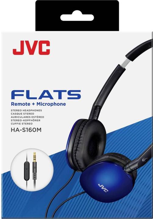 Produktbild JVC HA-S160M-AU blau (Kabelgebunden)