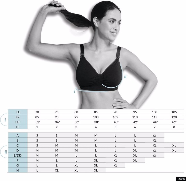 Immagine prodotto Carriwell Reggiseno imbottito per gravidanza e allattamento (XL)