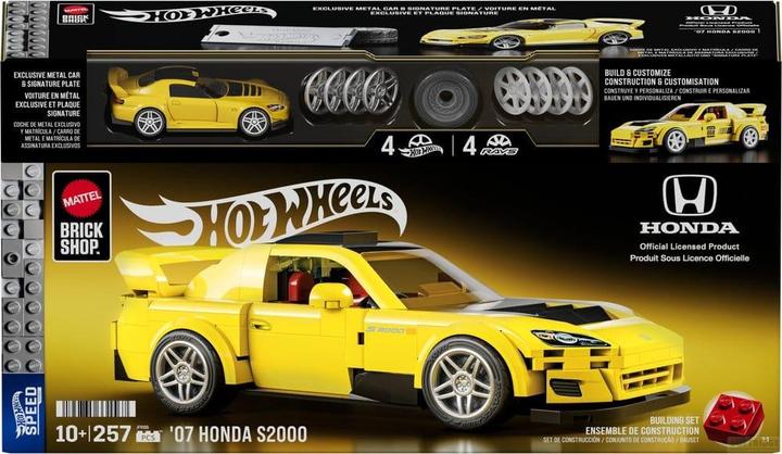 Produktbild Mattel Brick Shop Hot Wheels Speed Honda 1