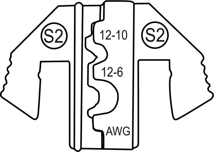 Immagine prodotto Toolcraft TO-9625911 Crimpeinsatz Anderson Power SB50/75A Powerpole Stecker 4