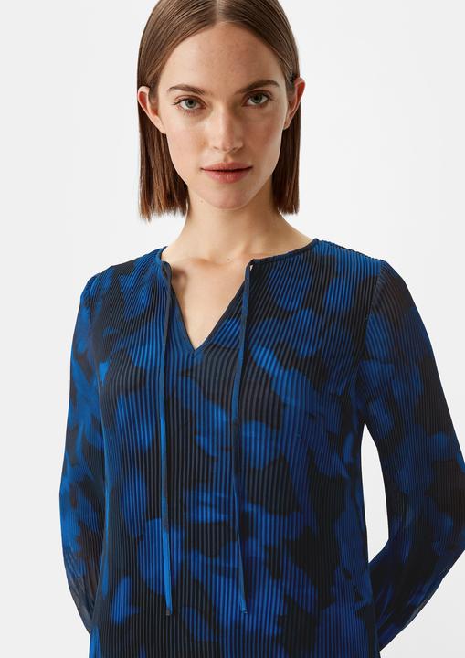 Image du produit Comma Kleid Chiffon-Kleid mit Plissee (38)