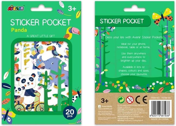 Image du produit Avenir Autocollants - Panda
