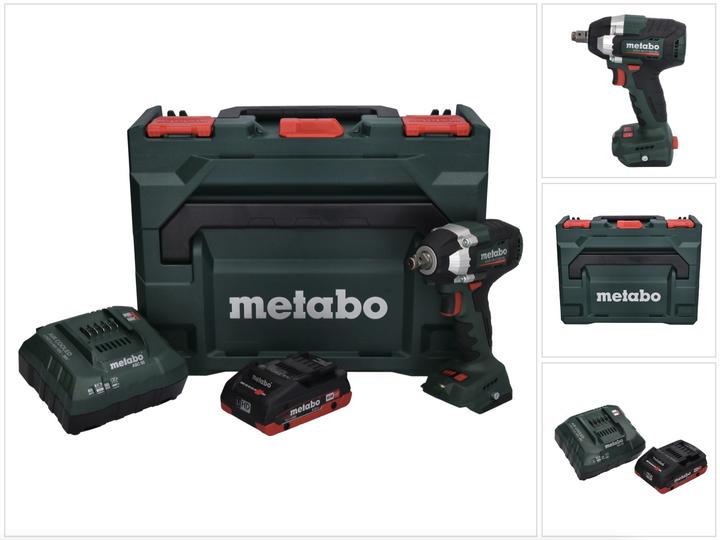 Actual product image Metabo SSW 18 LT 300 BL Battery impact wrench 18 V 300 Nm Brushless + 1x rechargeable battery 4.0 Ah + (Rechargeable battery operated)