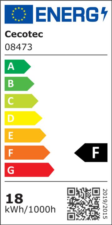 Energy Label Cecotec Ceiling Fan with Light EnergySilence Aero