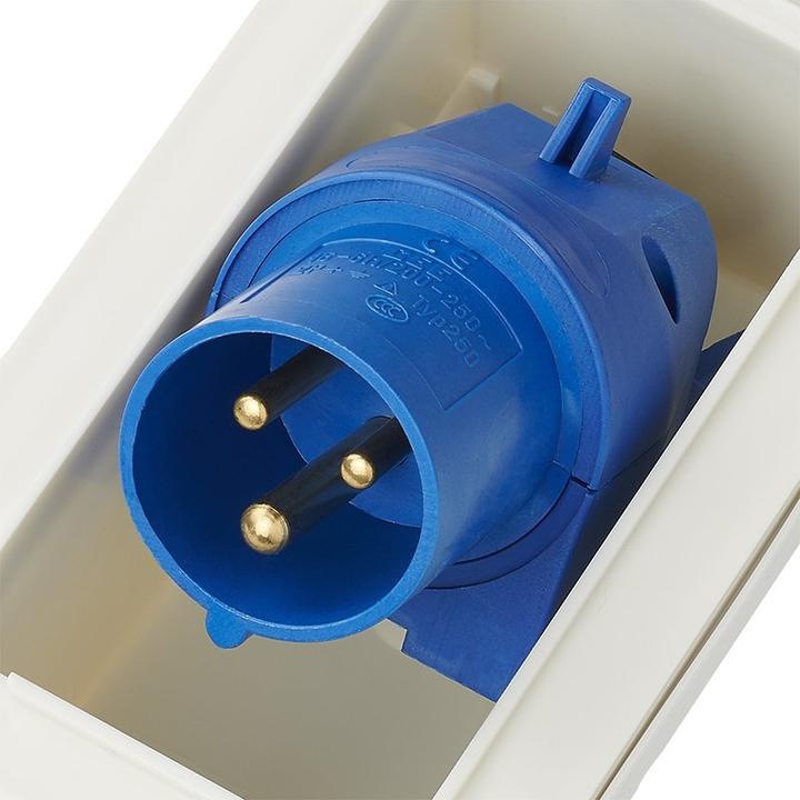 Produktbild ProPlus CEE-Einspeisestecker Einbau rechteckig