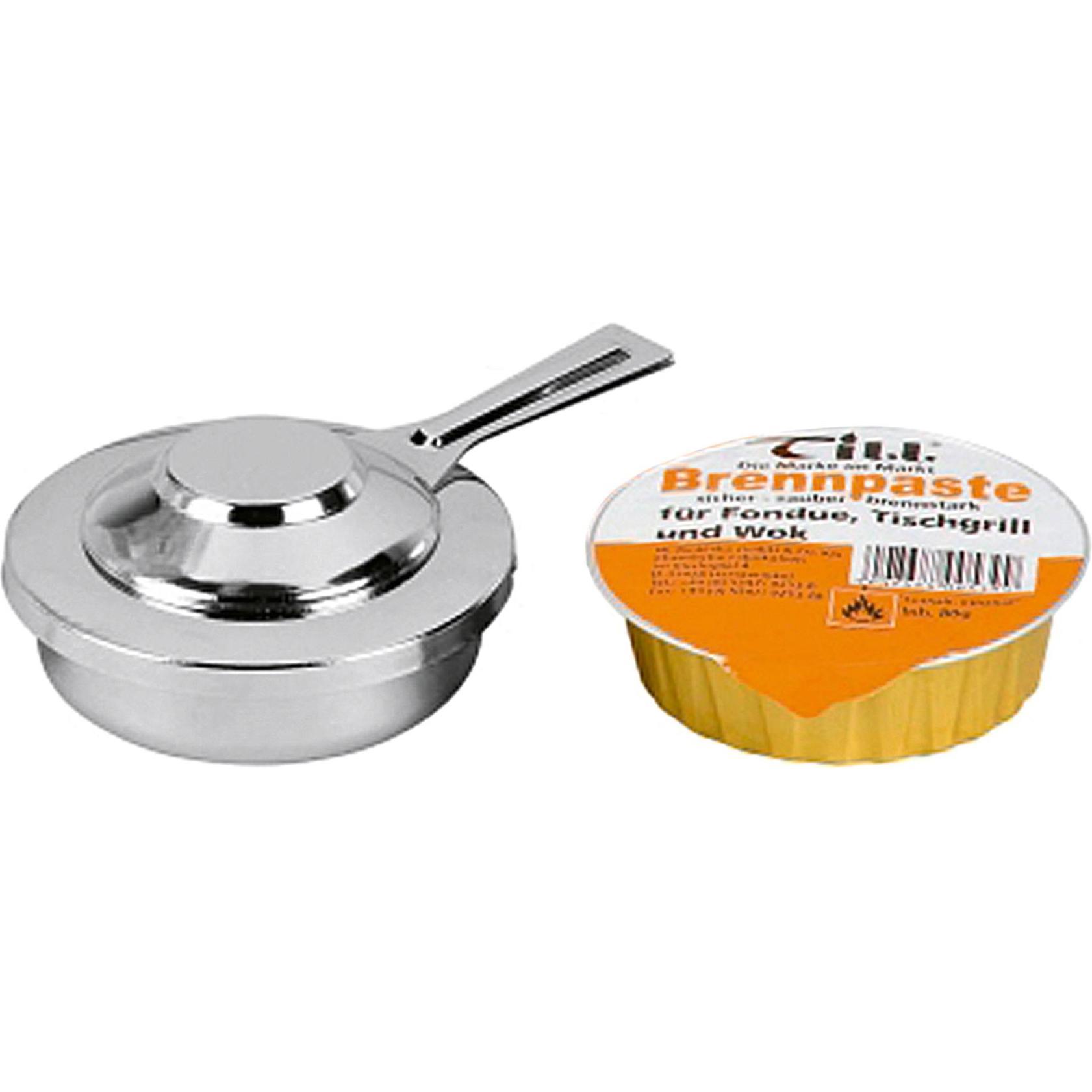 Till-Zündfix Pastenbrenner, Rechaud, Silber