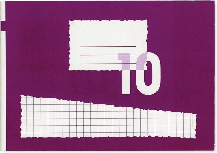 Immagine prodotto Office focus Schulheft A5, Kariert, Violett, 10 Stück, Bindungsart (A5, Quadretti)