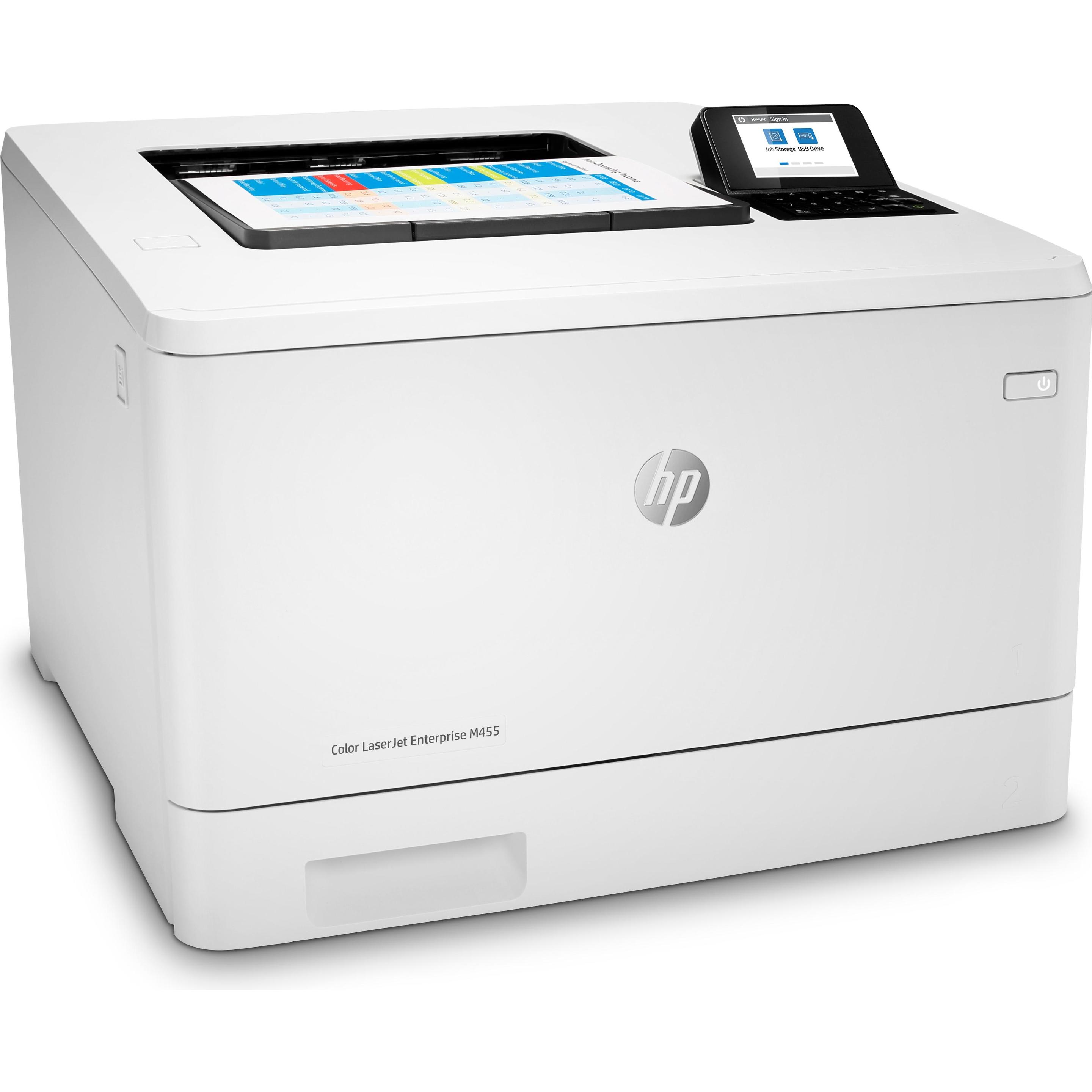 Thumbnail - HP Color LaserJet Enterprise M455dn (Laser, Farbe), Drucker, Weiss