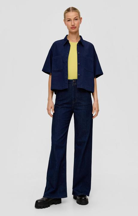 Actual product image S.Oliver T-Shirt T-Shirt aus Baumwollstretch (48)