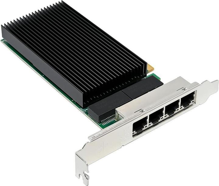 Actual product image MicroConnect Network Card PCIe x4 I226-T4 (PCIe)