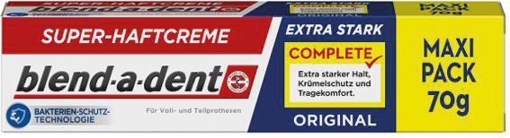 Blend-a-dent crème super adhésive extra, tube 70g