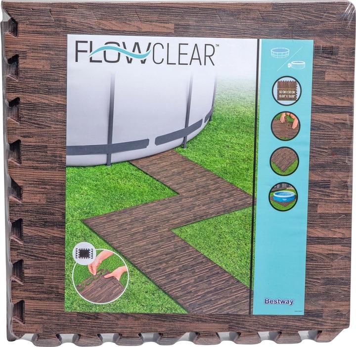 Immagine prodotto Bestway Protezione per il pavimento della piscina decorativa 50x50cm
