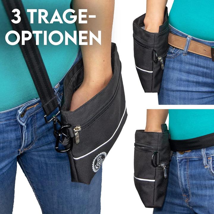 Immagine prodotto Hund ist König Leckerlietasche für Hunde mit Magnet-Verschluss