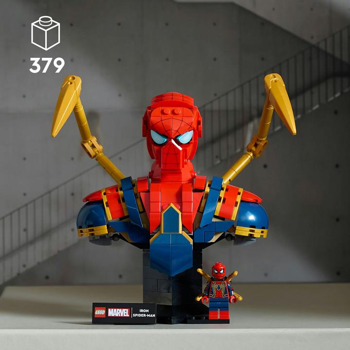 Produktbild LEGO Iron Spider-Man Büste (76326, LEGO Marvel)