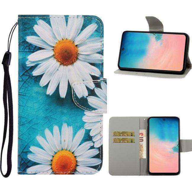 MU Style Leder Bookcover Image Series (Samsung Galaxy S20+), Smartphone Hülle, Mehrfarbig