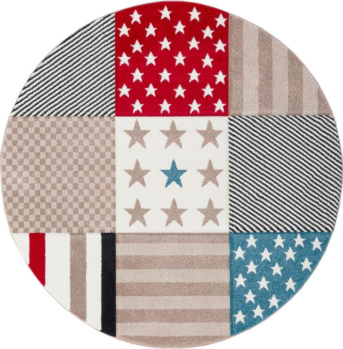 Actual product image Pergamon Kids and Youth Carpet Maui Stars Round (Ø 160 cm)