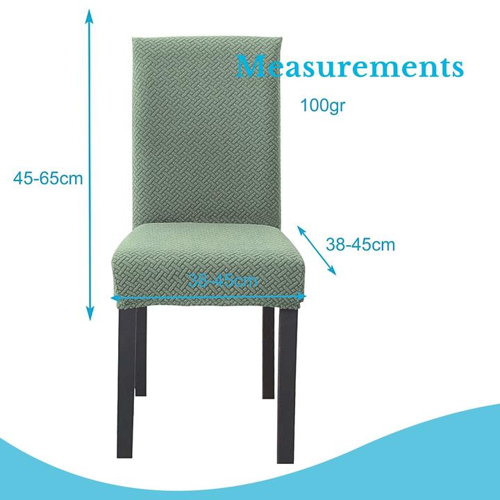 Produktbild Intirilife 2x Elastischer Stuhlhusse Stuhlüberzug Gemustert