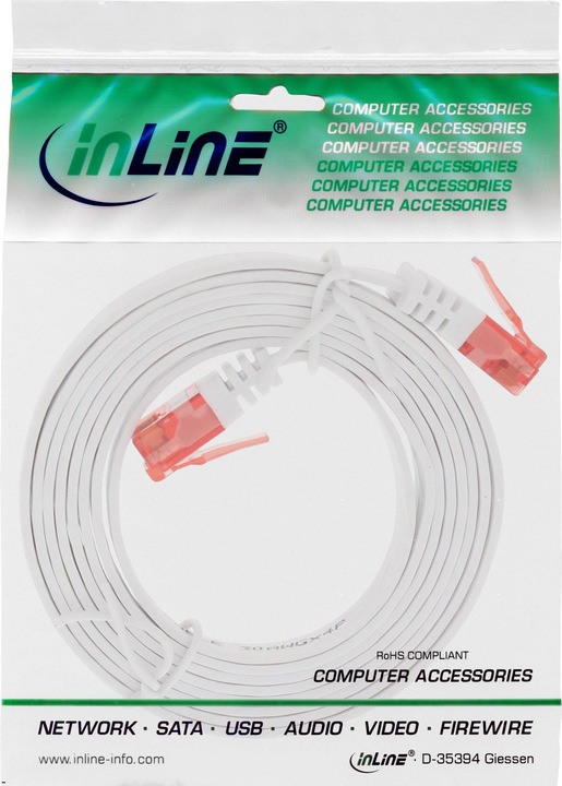 Produktbild InLine Netzwerkkabel (U/UTP, CAT6, 3 m)