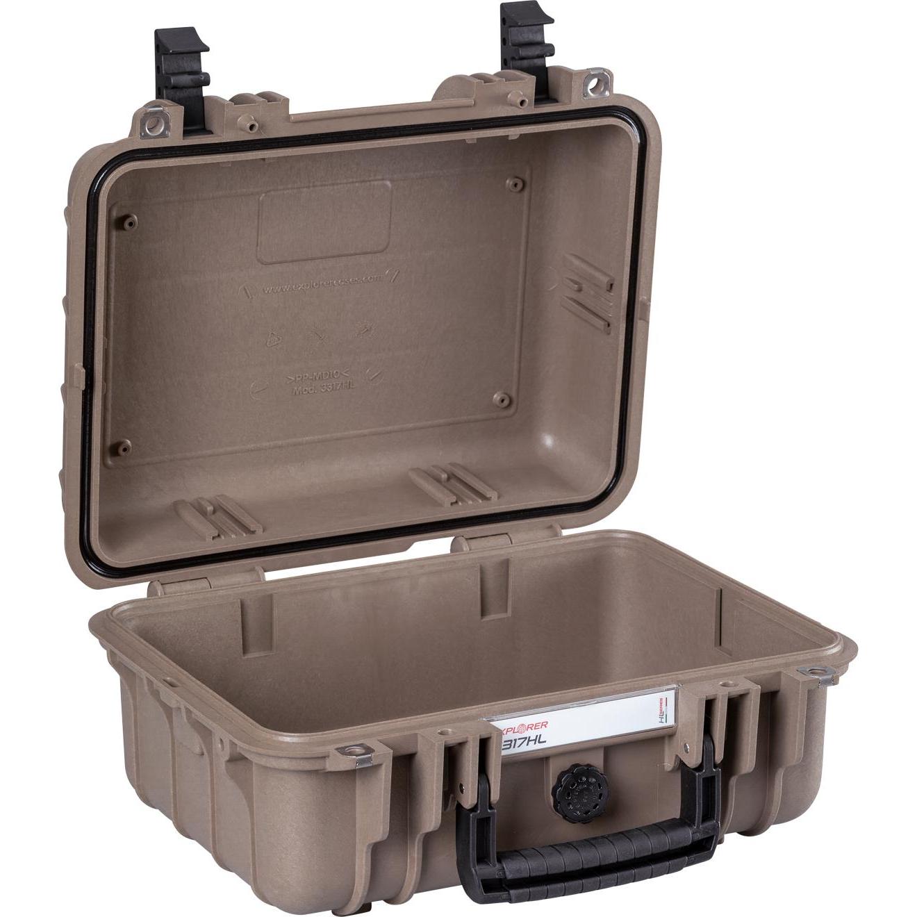 Thumbnail - Explorer Cases Outdoor Koffer 3317HL.D E desert tan empty (B x H x T) 33 x 24 (Kamera Beutel, 13.10 l), Kameratasche, Be...