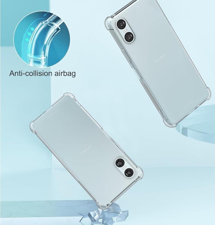 Immagine prodotto Screenguard Sony Xperia 10 VI Custodia Crystal Soft Airbag Bumper (Sony Xperia 10 VI)