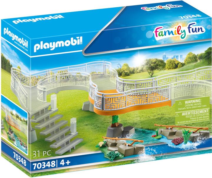 Productafbeelding Playmobil Uitbreidingsset Adventure Zoo (70348, Playmobil familieplezier)
