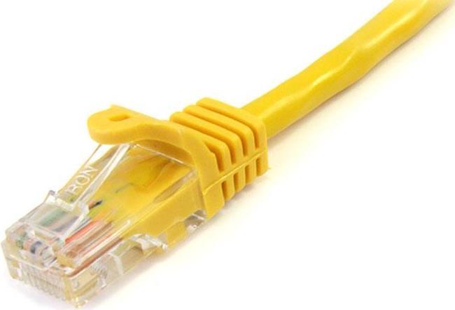 Actual product image StarTech 1m Cat 5e Yellow Snagless (U/UTP, CAT5e, 1 m)