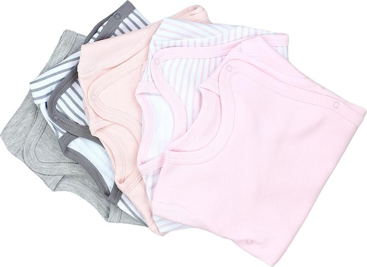 Produktbild TupTam Wickelbody Langarm - 5er Set (68)