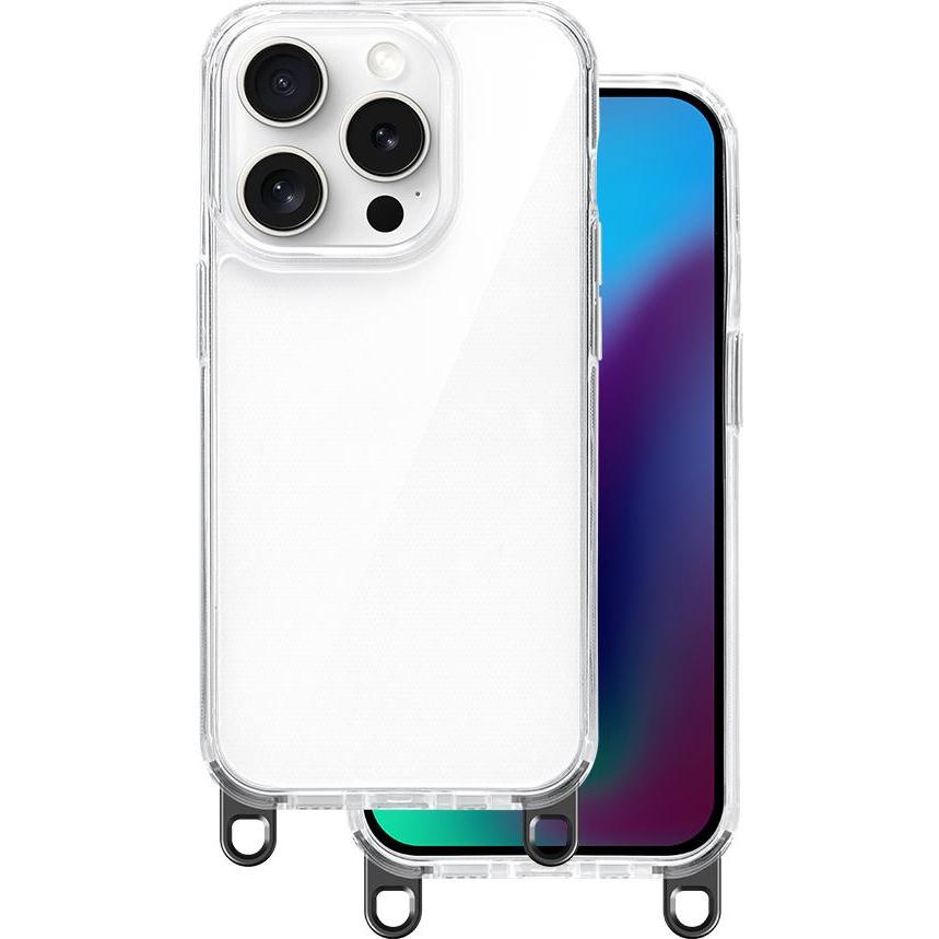 OEM Hakentasche für iPhone 13 / 14 6,1" schwarz (Apple iPhone 13), Smartphone Hülle, Schwarz