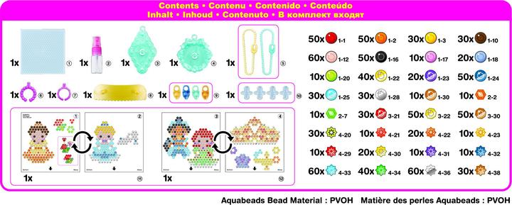 Immagine prodotto Aquabeads Set di gioielli AQB Principesse Disney