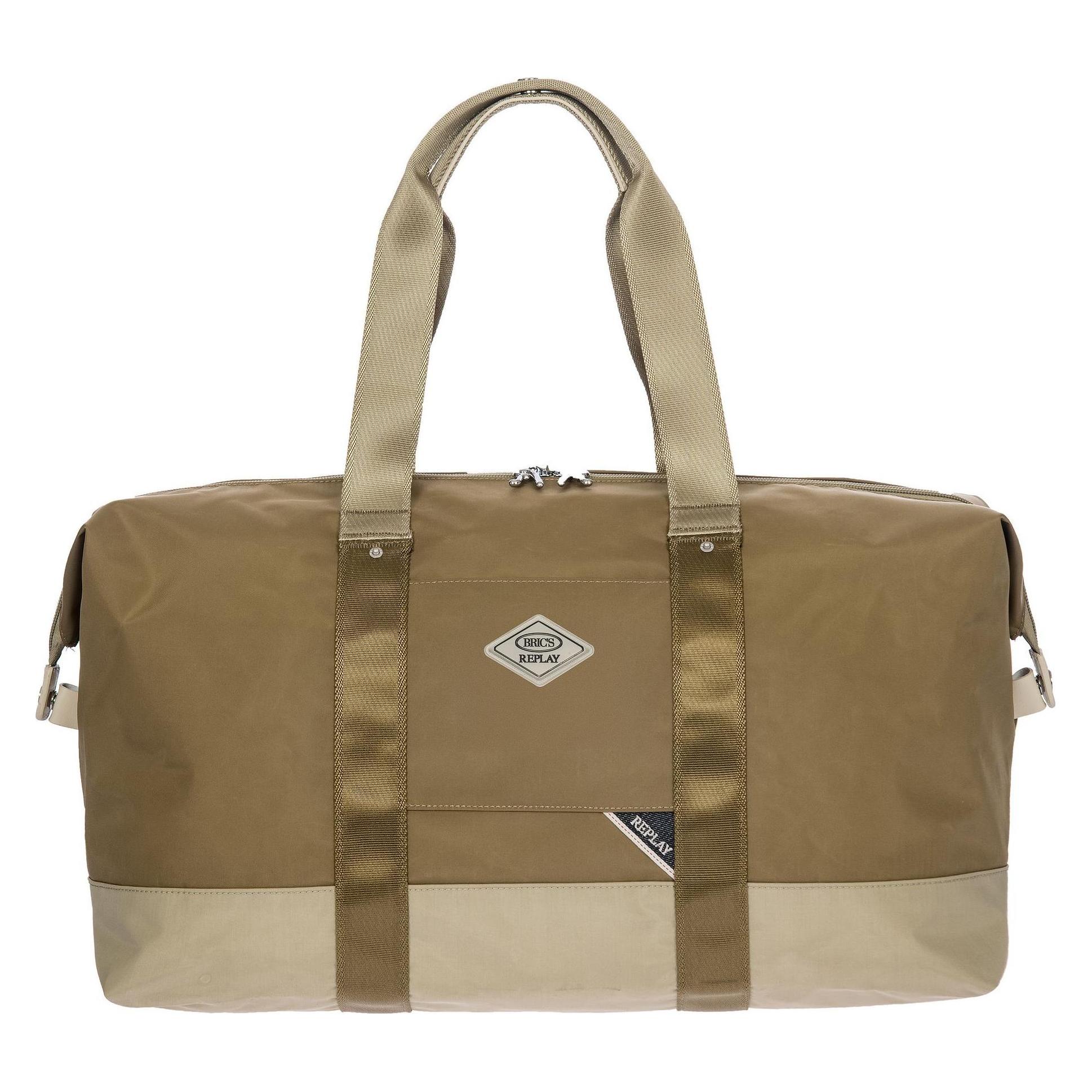 Brics, Herren, Tasche, Replay Sand Woo Weekender Reisetasche 43 Cm, Beige, (21 l)
