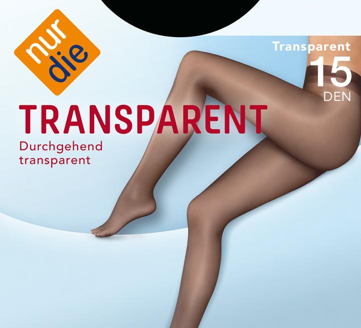 Produktbild Nur Die Transparent (15 DEN, 38 - 40)