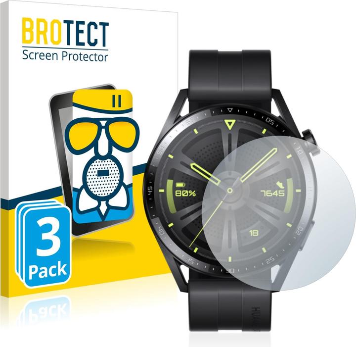Produktbild BROTECT AirGlass Panzerglasfolie Matt (Watch GT 3 (46 mm))