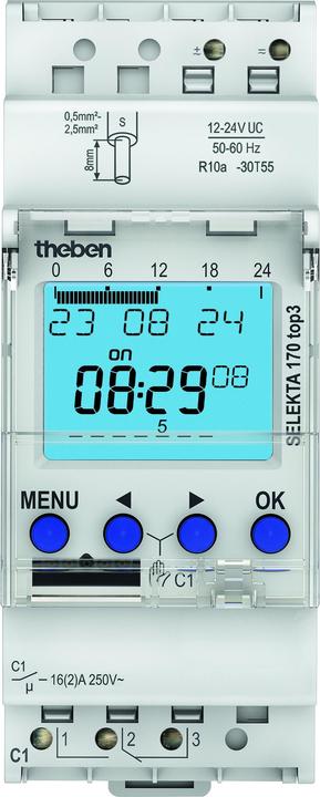 Actual product image Theben Dig. timer 12-24 V