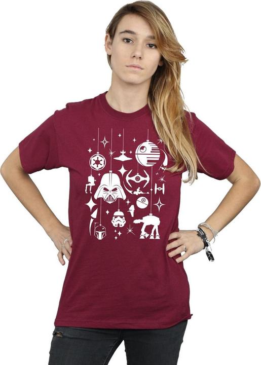 Produktbild Star Wars Christmas Decorations TShirt (XL)