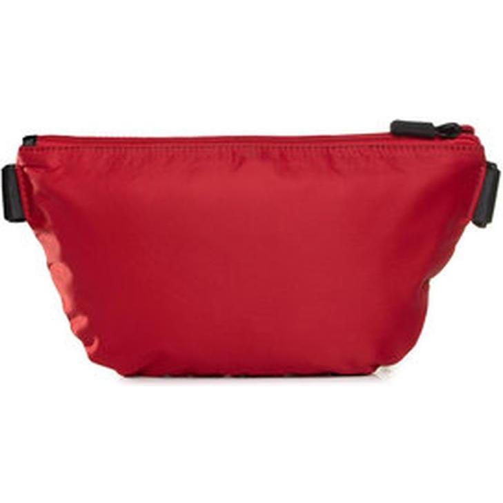 Guess, Herren, Bauchtasche, Quatro, Textile Fanny Pack, Red, 19/28.5 x 17 x 4 cm, For Men, Rot