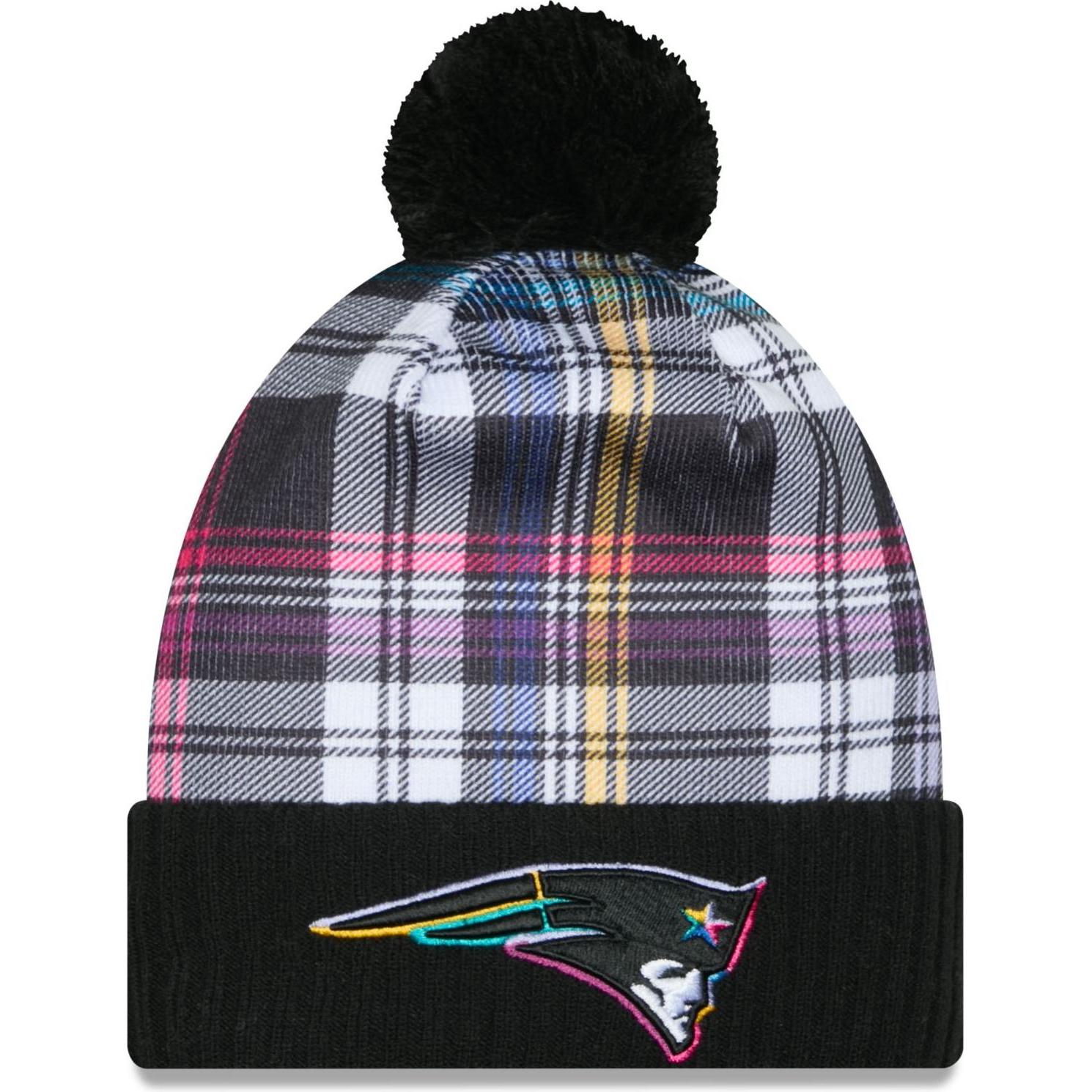New Era, Herren, Mütze, NFL Winter Mütze Crucial Catch New England Patriots, Schwarz