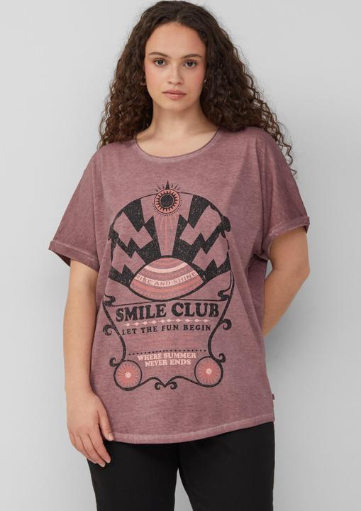 Immagine prodotto S.Oliver T-Shirt Gewaschenes T-Shirt mit Frontprint (44)