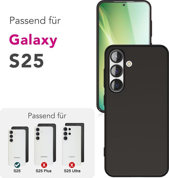 Produktbild Nalia PureFit - Ultra Dünne 0,5mm Leichte Hülle - Slim Fit Hardcase (Samsung Galaxy S25)