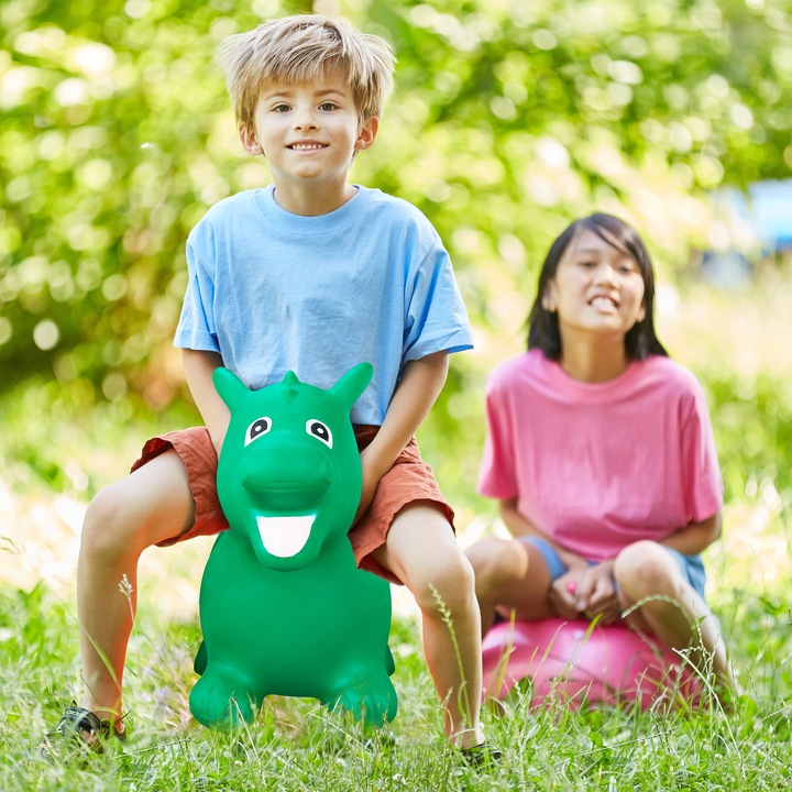 Actual product image Relaxdays Bouncy animal dragon