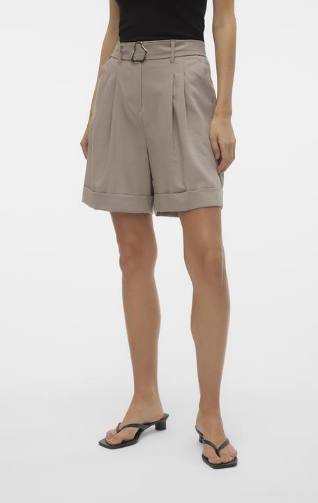 Actual product image Vero Moda Vmjanne Hw Short Gold Buckle Shorts (36)
