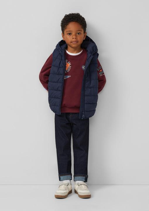 Produktbild s.Oliver Sweatshirt mit 3D-Prints und Stickerei-Details (92, 98)