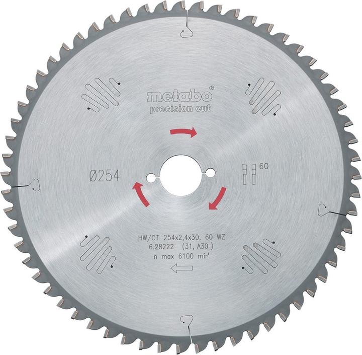 Immagine prodotto Metabo Lama di sega circolare HW/CT