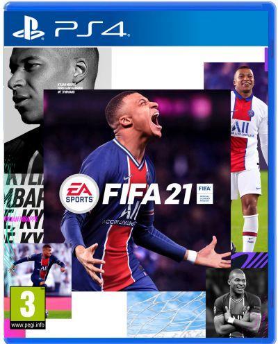 Actual product image Sony PS4 500 GB + FIFA 21