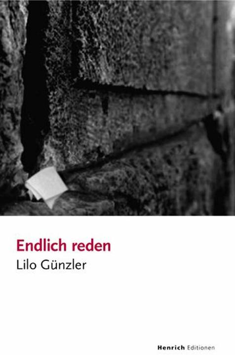 Produktbild Endlich Reden (Deutsch, Lilo Günzler, 2011)